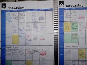 schedule by jrvetston